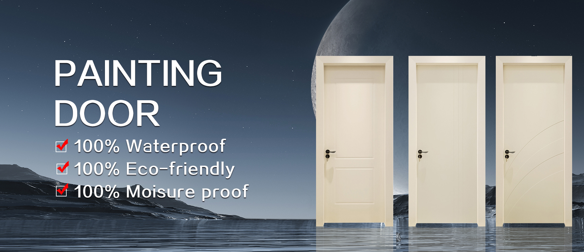 WPC Hollow Door